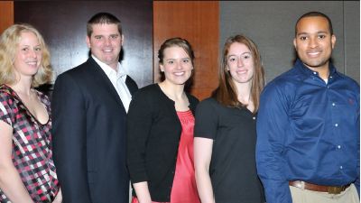 Recipients of the $2500 AASV Foundation scholarships
